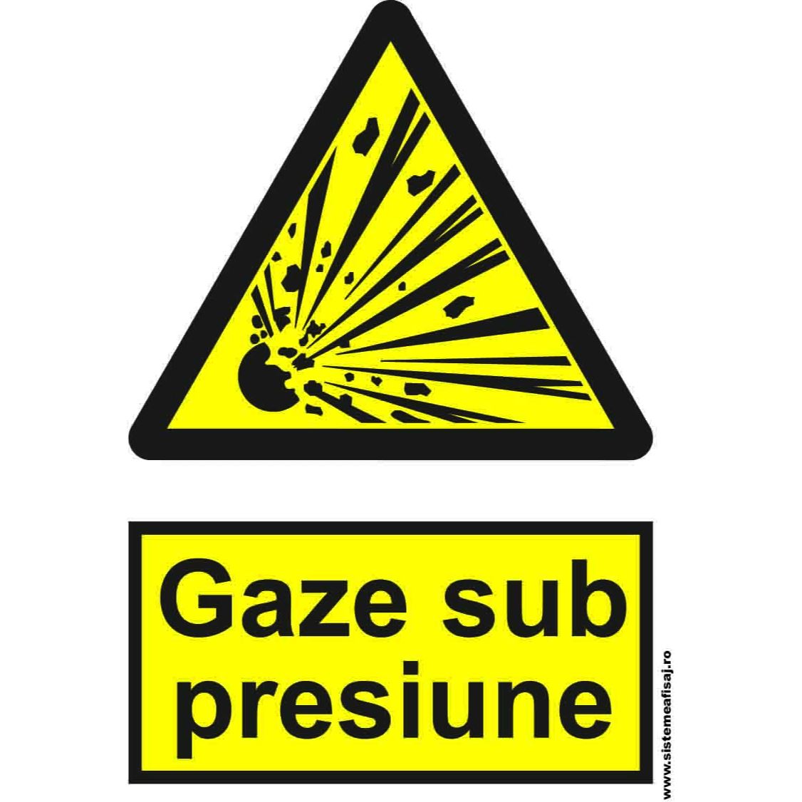 Semn Indicator Gaze Sub Presiune