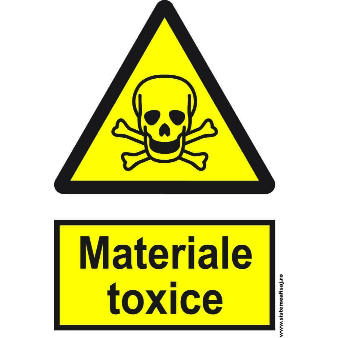 Semn Indicator Materiale Toxice