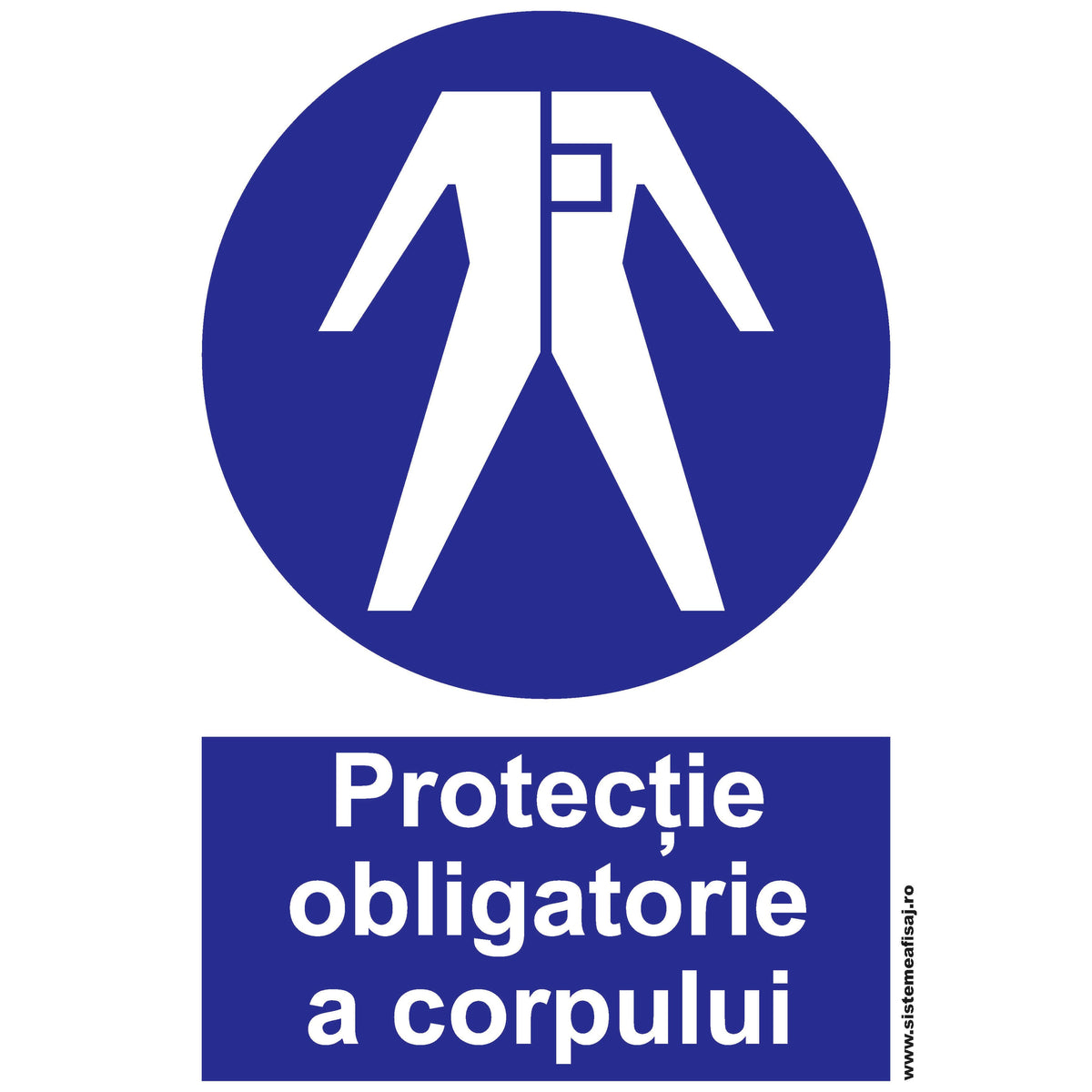 Semn Indicator Protectia Obligatorie A Corpului