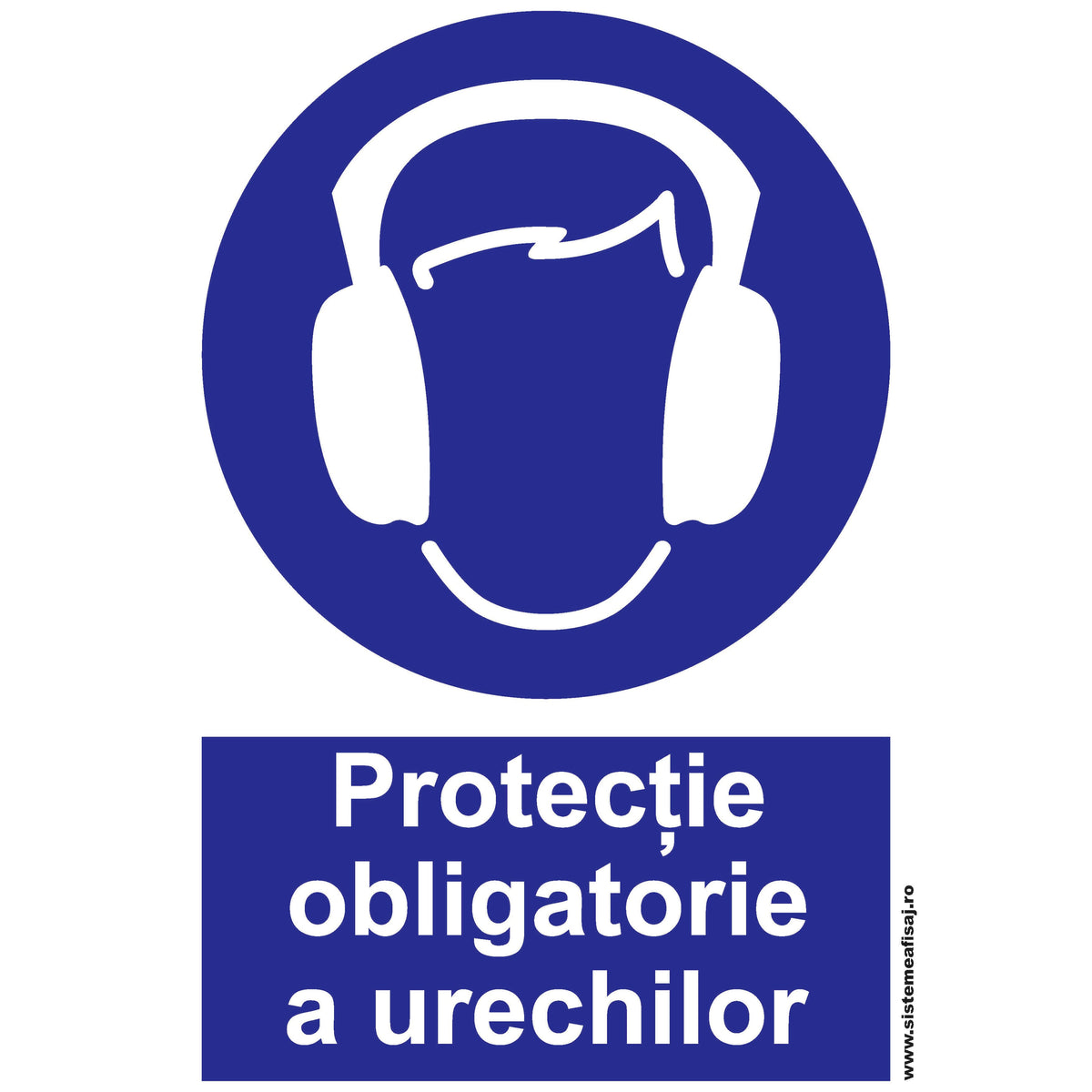 Semn Indicator Protectia Obligatorie A Urechilor