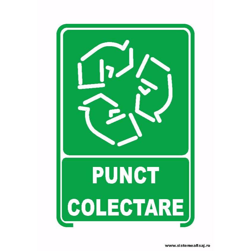 Semn Indicator Punct Colectare