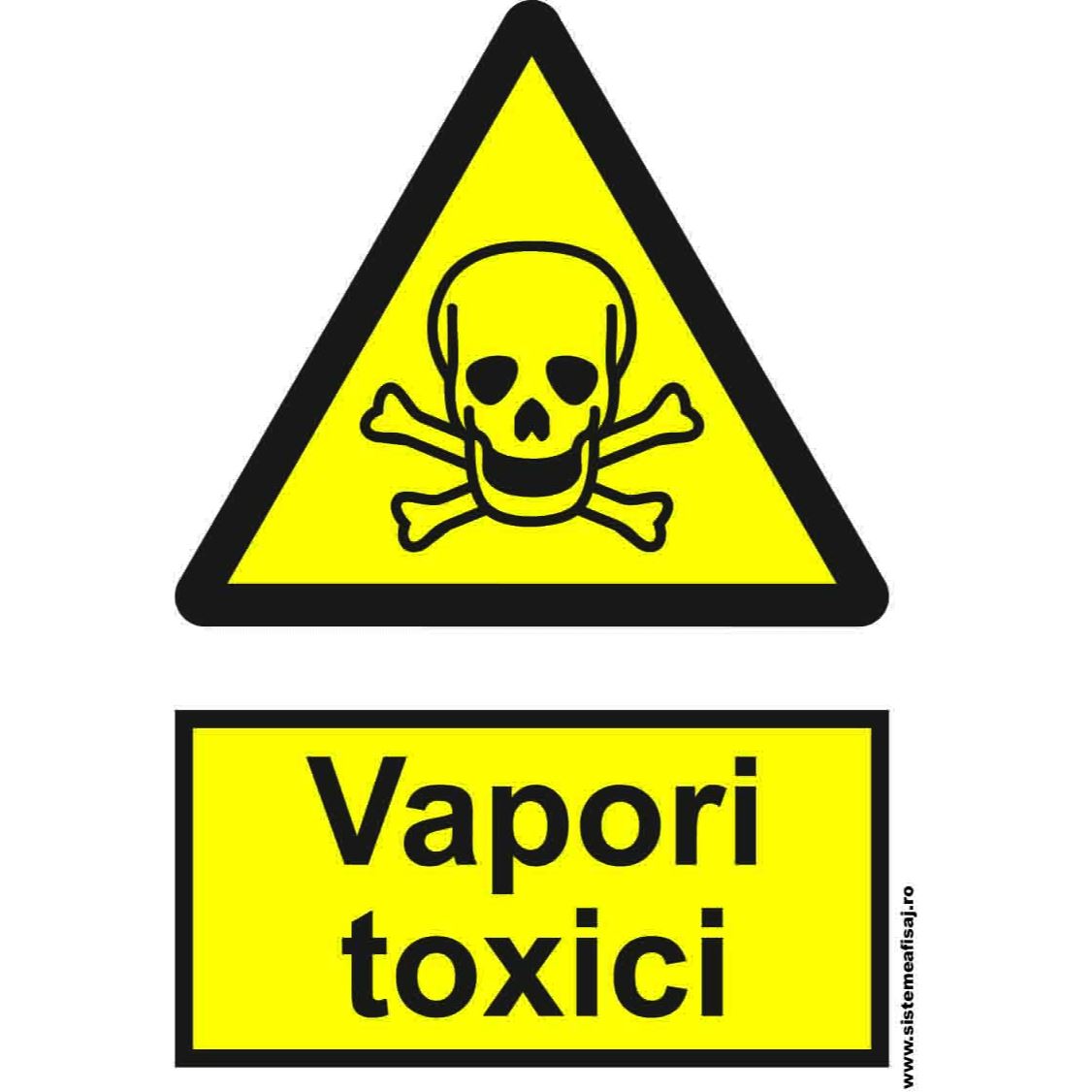 Semn Indicator Vapori Toxici