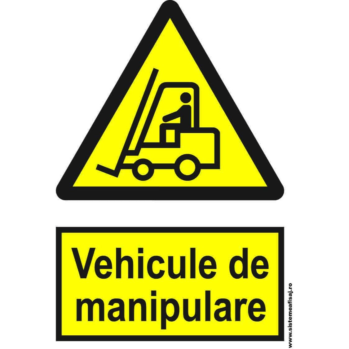 Semn Indicator Vehicule De Manipulare